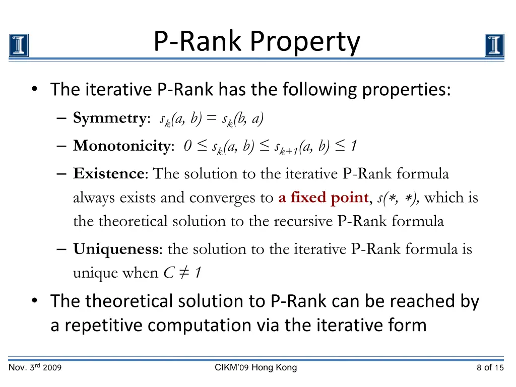 p rank property