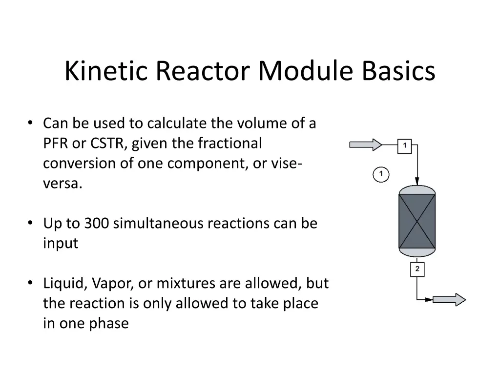 kinetic reactor module basics