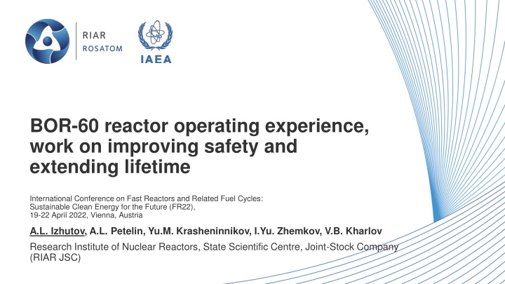 bor 60 reactor operating experience work