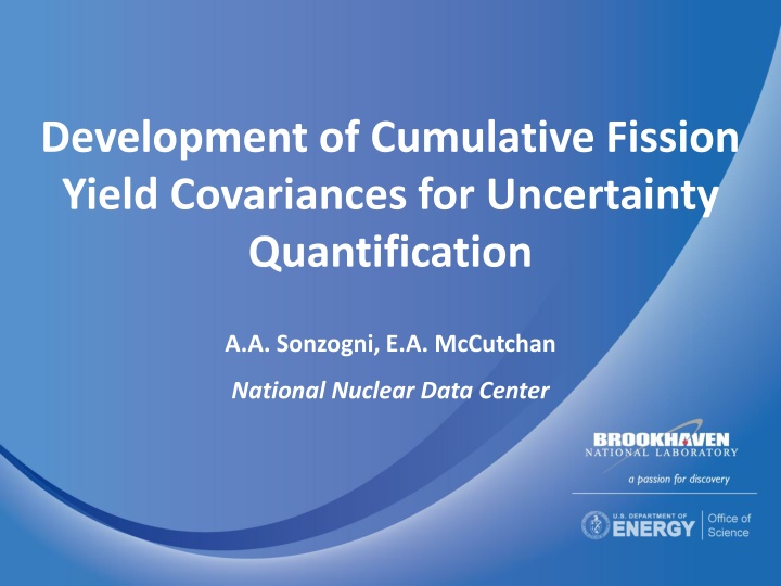 development of cumulative fission yield