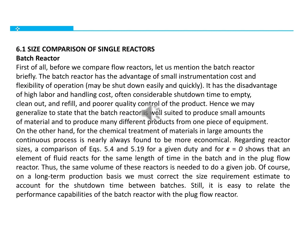 6 1 size comparison of single reactors batch