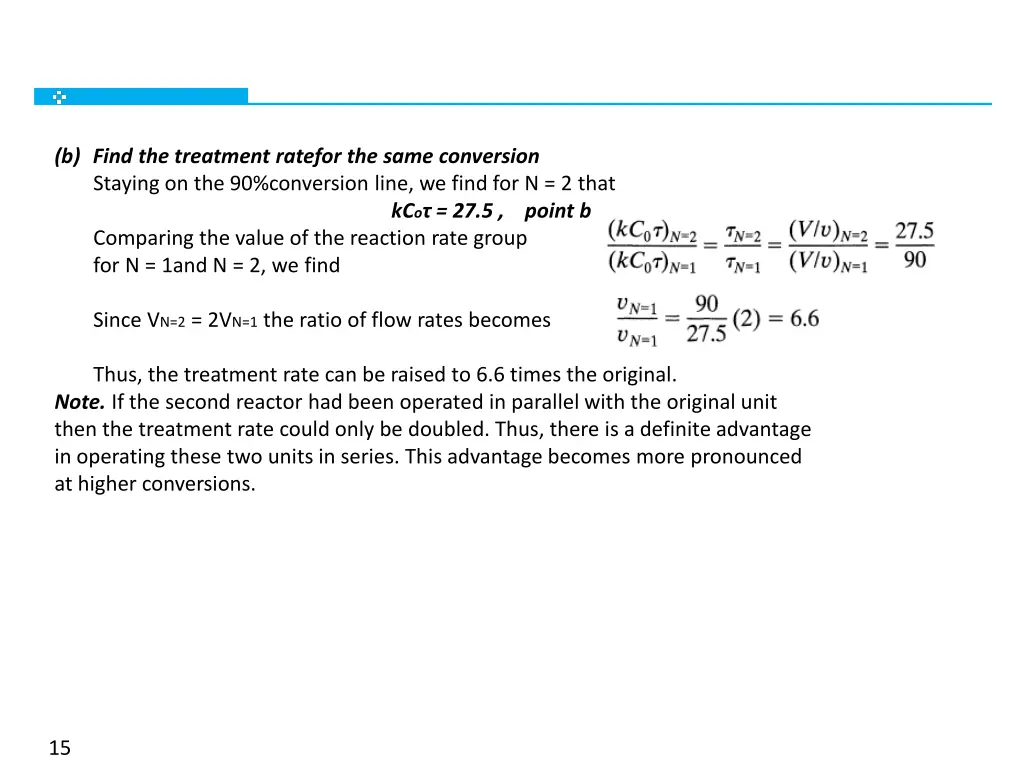 b find the treatment ratefor the same conversion