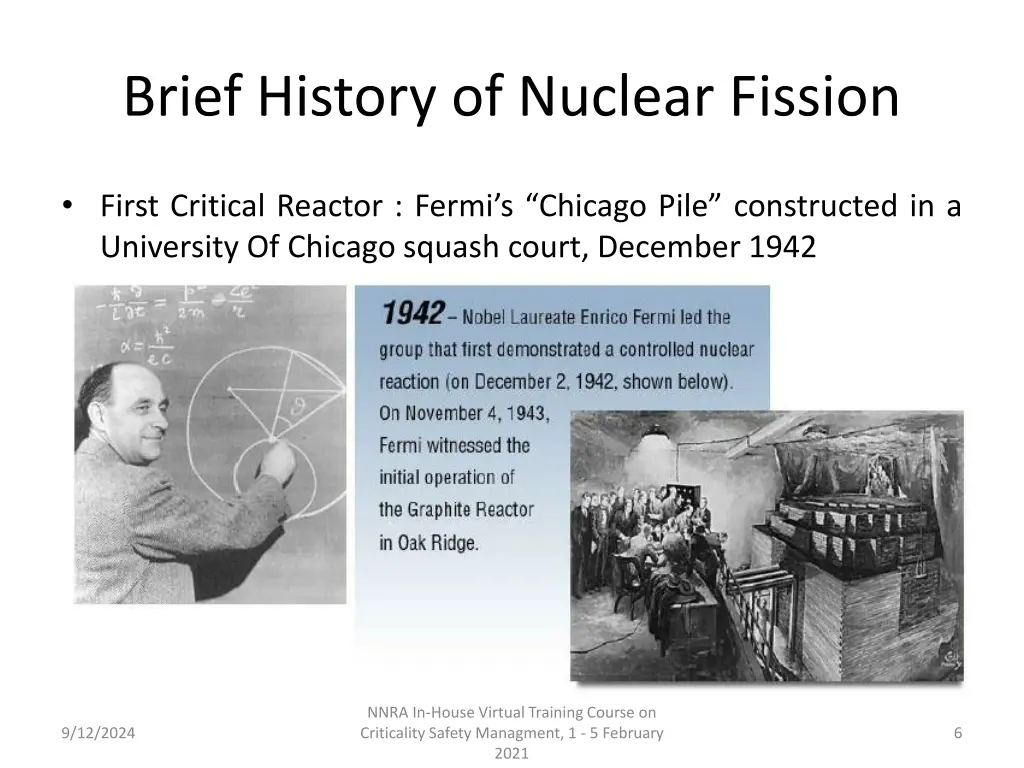 brief history of nuclear fission 1