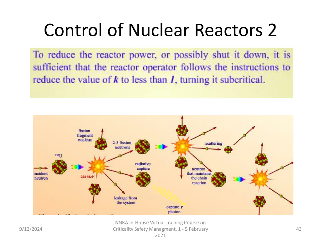 control of nuclear reactors 2