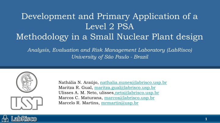 development and primary application of a level