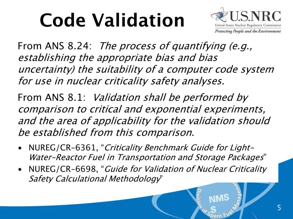 code validation