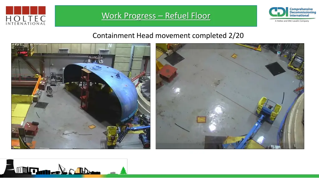 work progress refuel floor 2