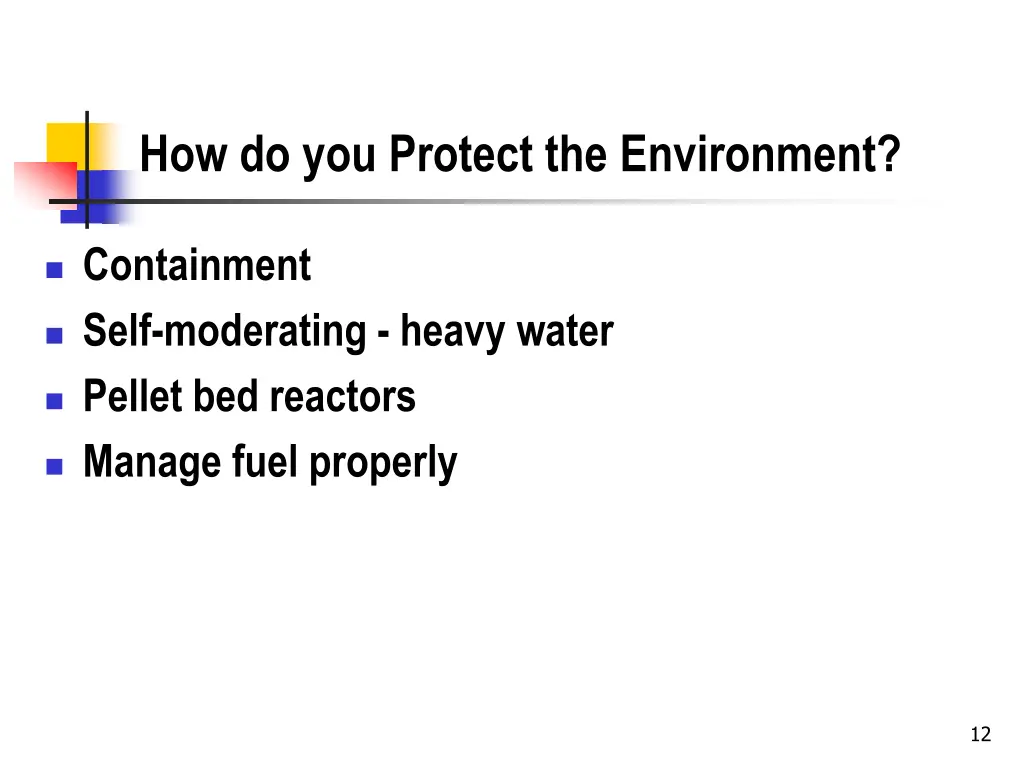 how do you protect the environment