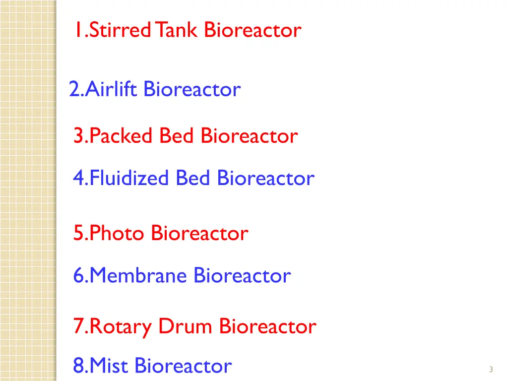 1 stirred tank bioreactor