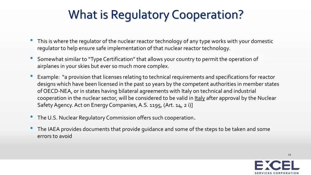 what is regulatory cooperation