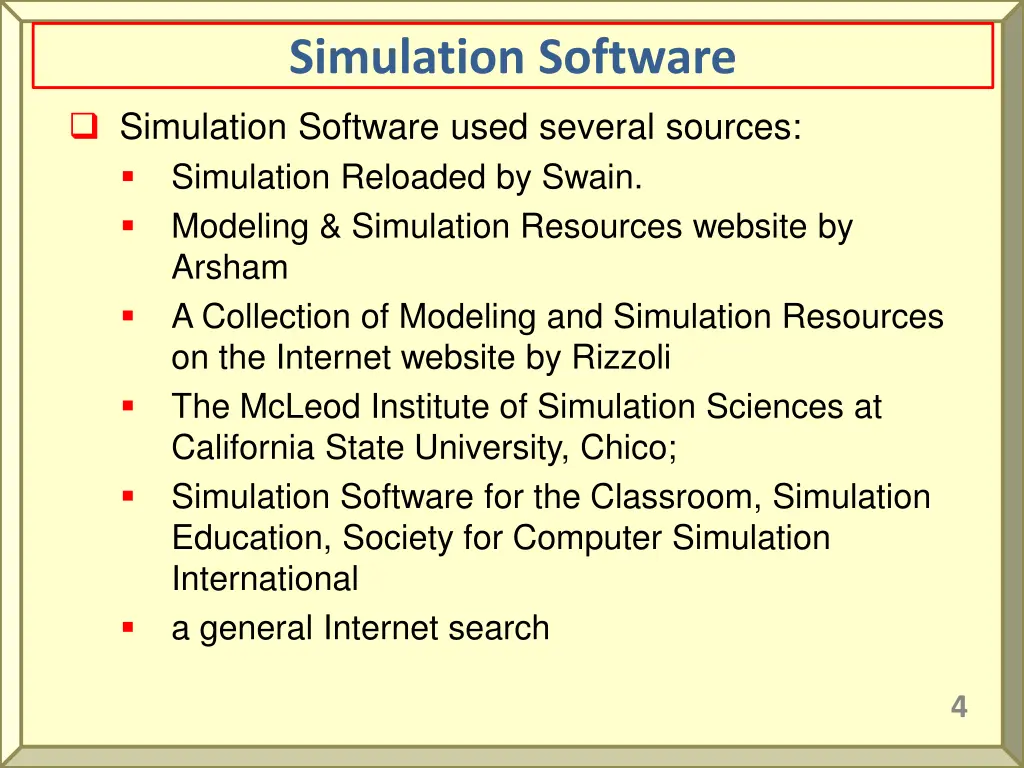 simulation software