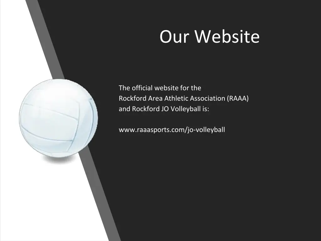 our website