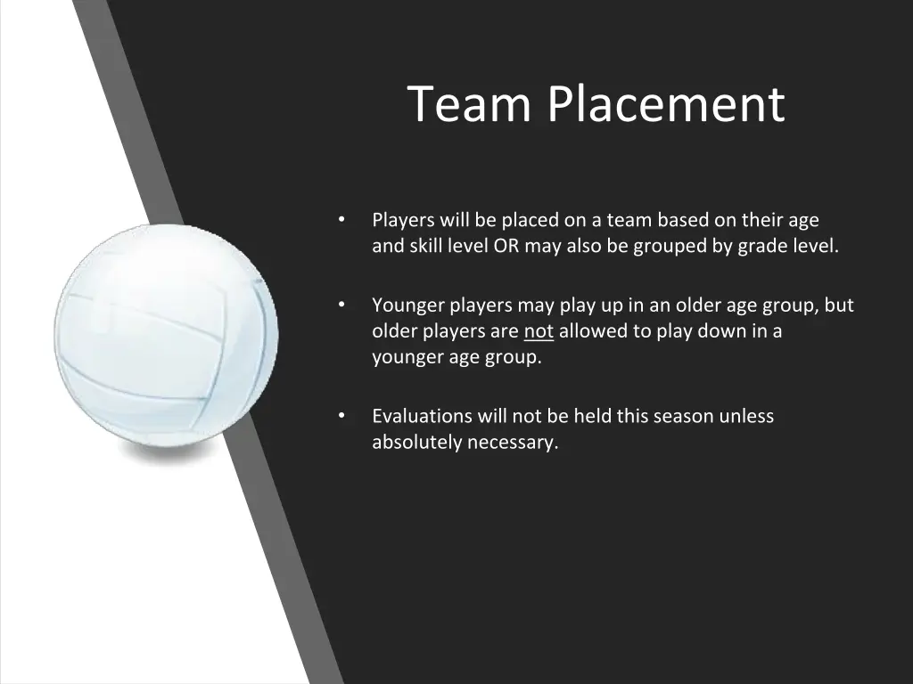 team placement