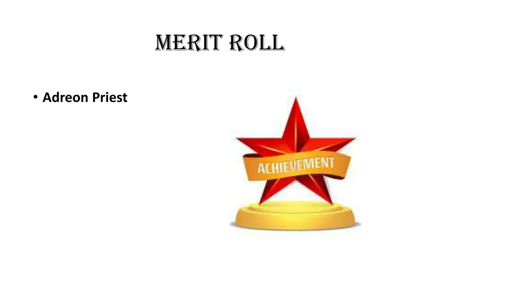 merit roll 1