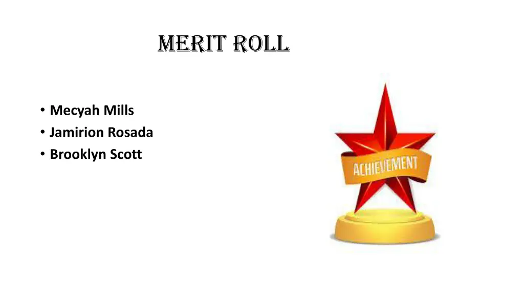 merit roll 2