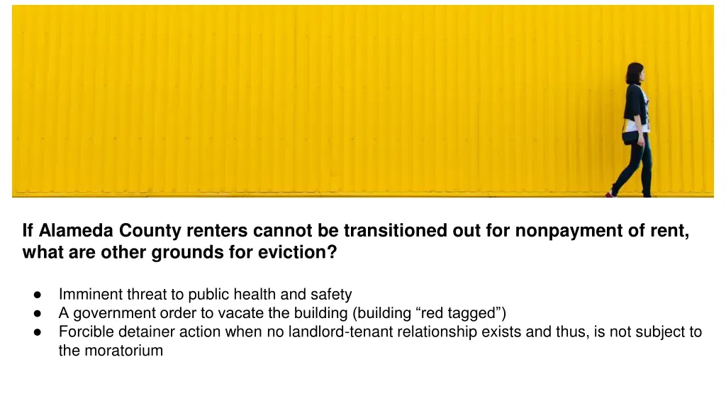 if alameda county renters cannot be transitioned