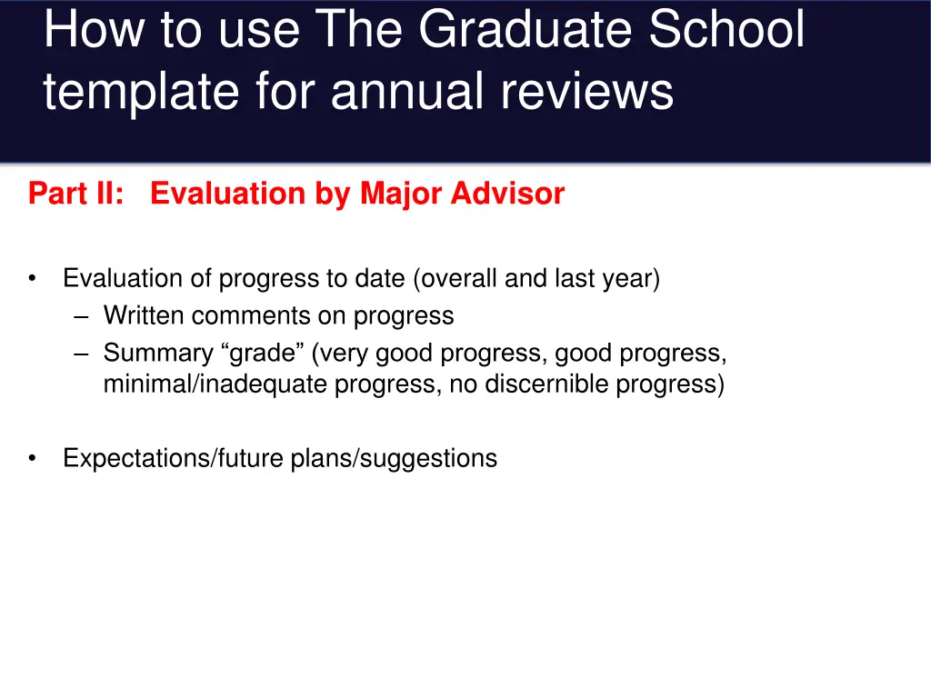 how to use the graduate school template 2