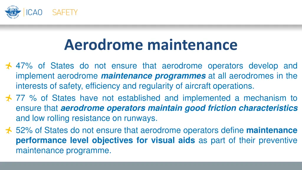 aerodrome maintenance