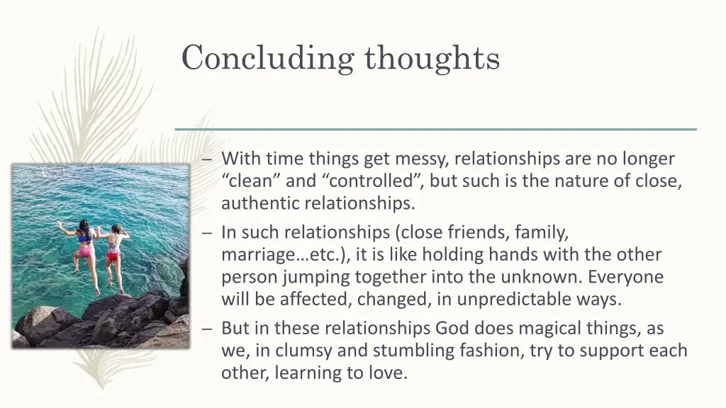 concluding thoughts 4