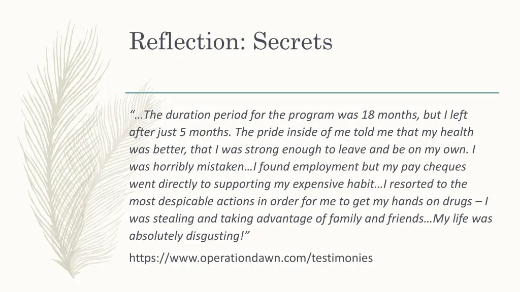 reflection secrets 2