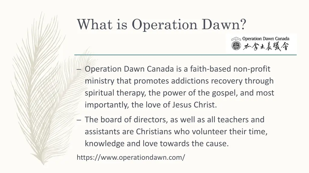 what is operation dawn