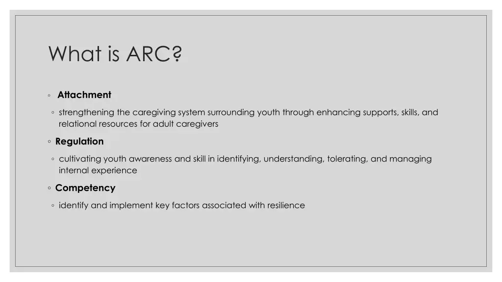 what is arc 1