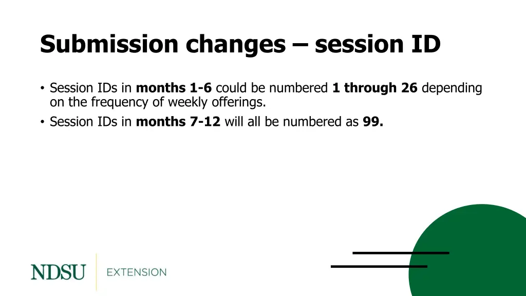 submission changes session id