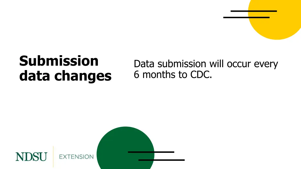 submission data changes