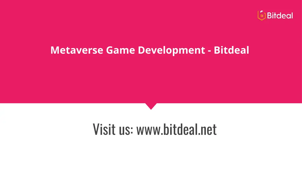 metaverse game development bitdeal