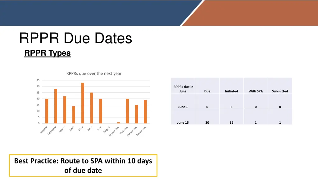 rppr due dates rppr types