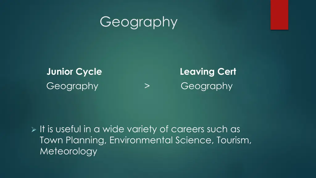 geography