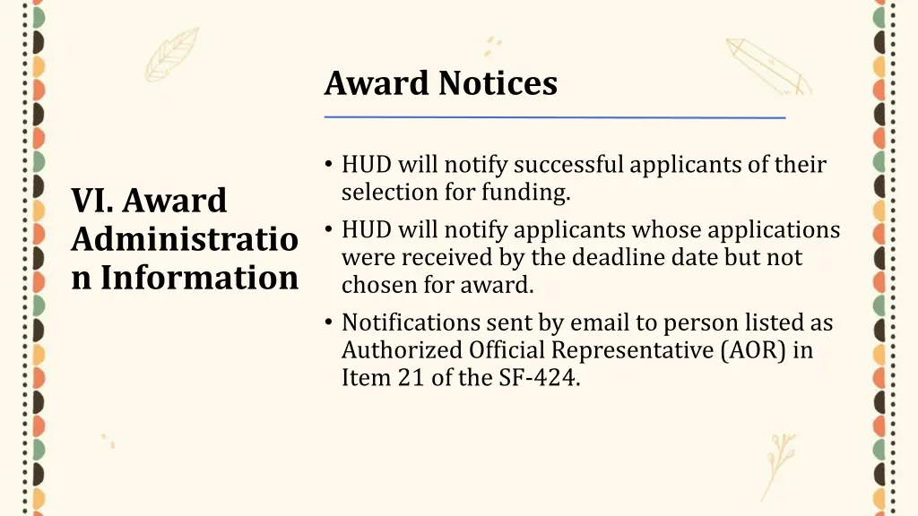 award notices 1