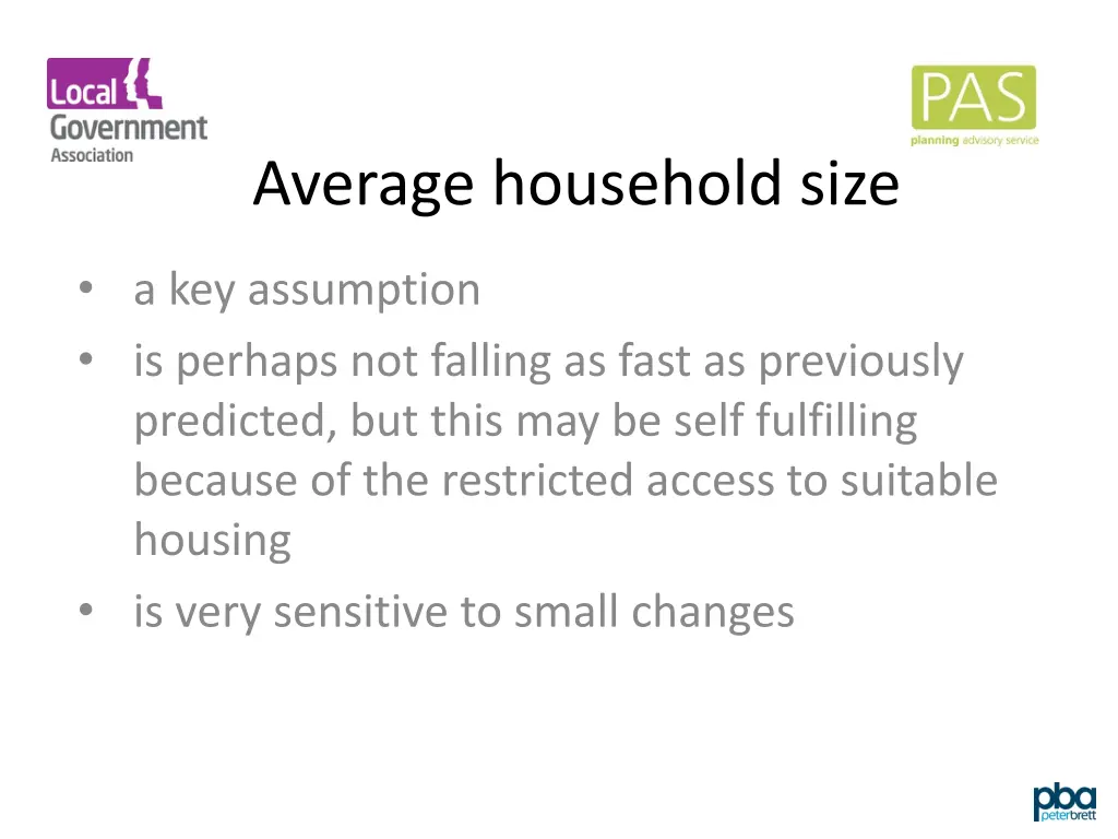 average household size