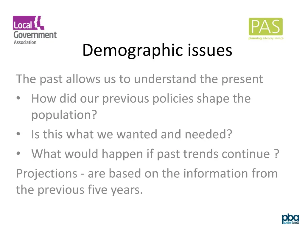 demographic issues