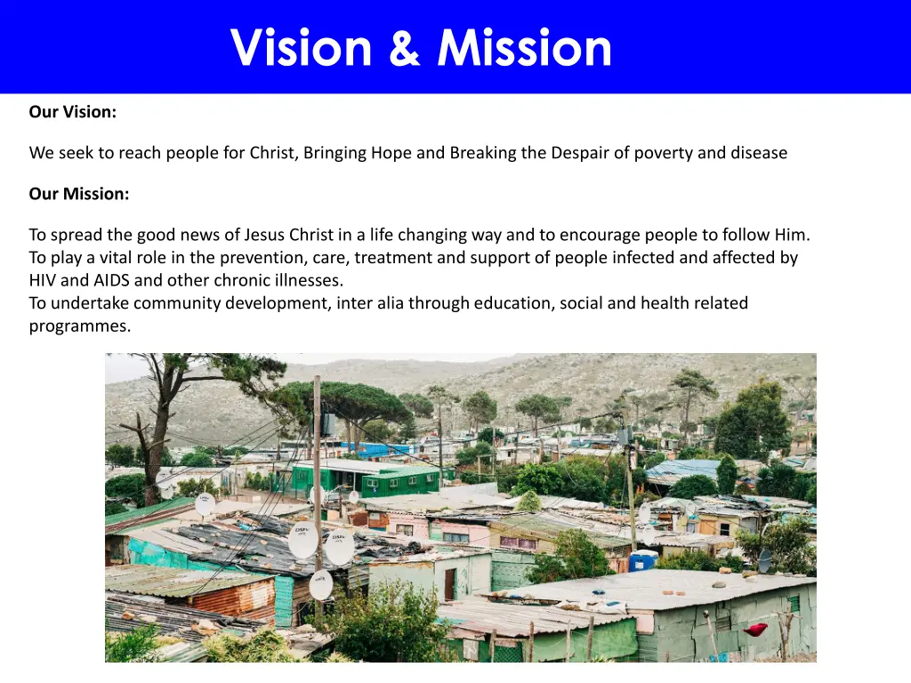 vision mission