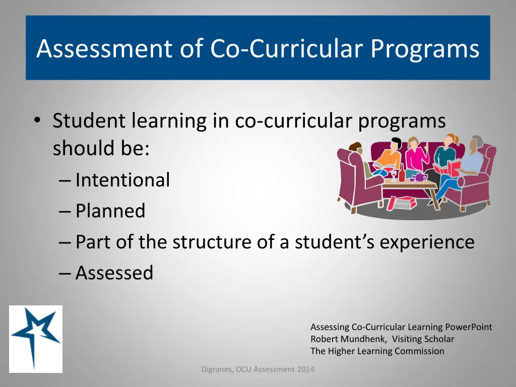 assessment of co curricular programs 1