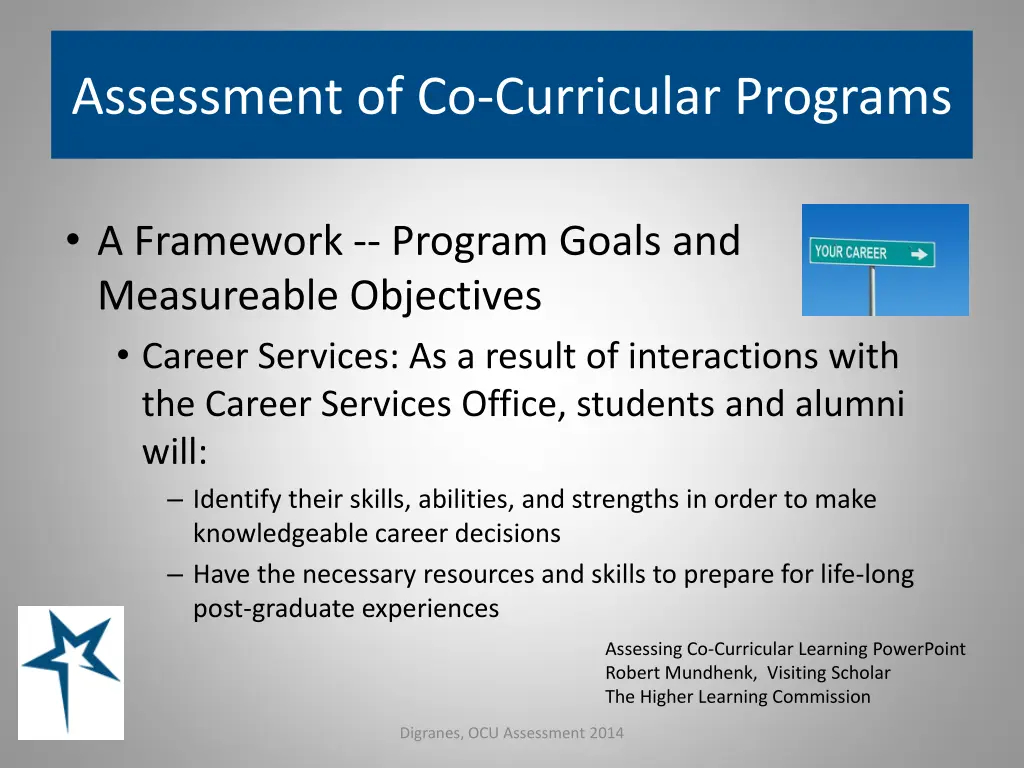 assessment of co curricular programs 10