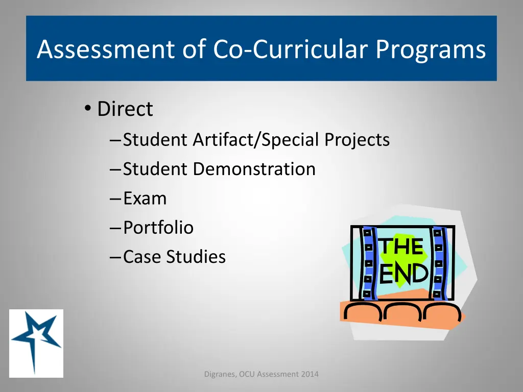 assessment of co curricular programs 11