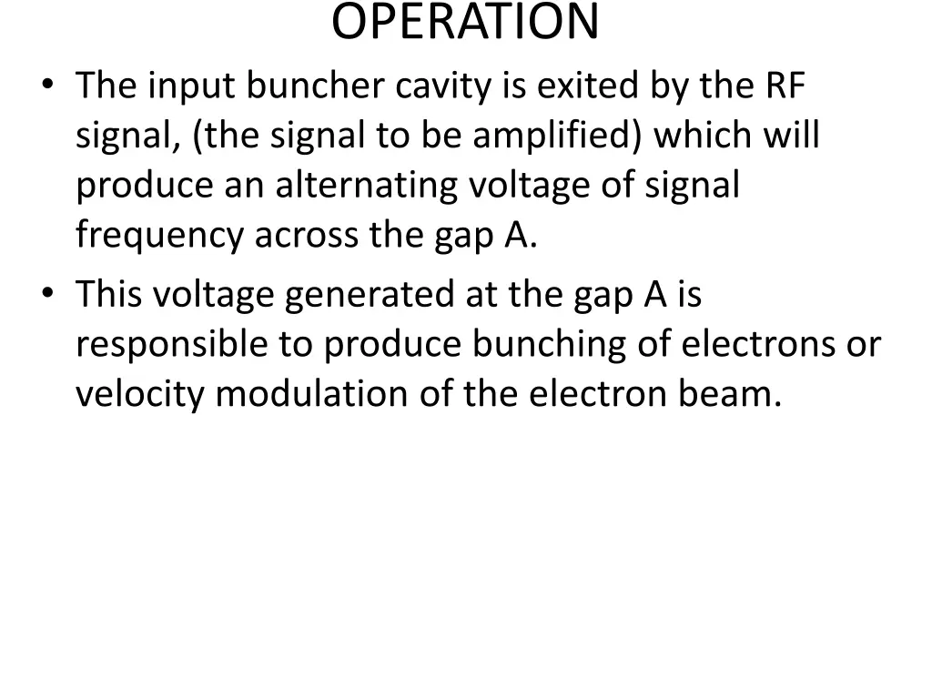 operation