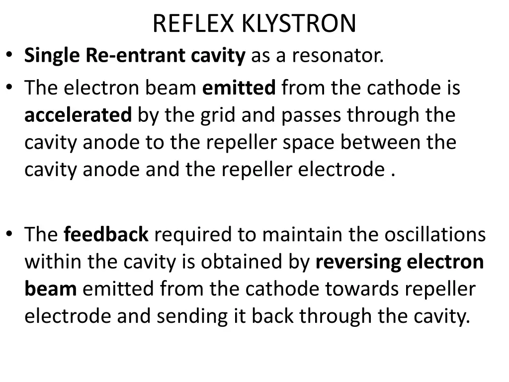 reflex klystron 1