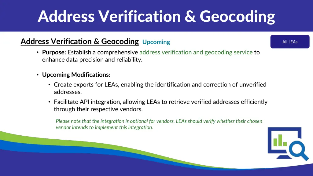 address verification geocoding