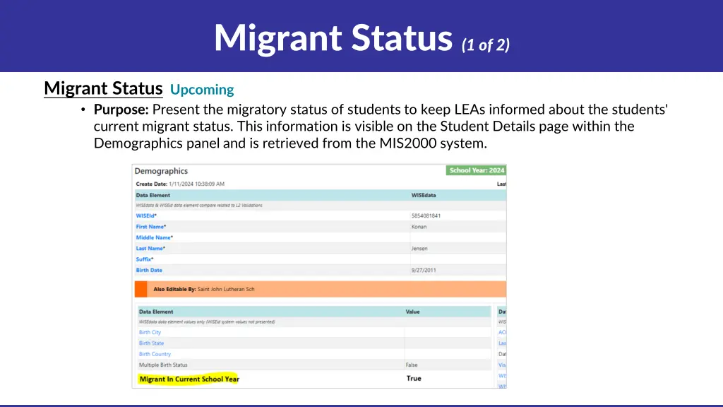 migrant status 1 of 2