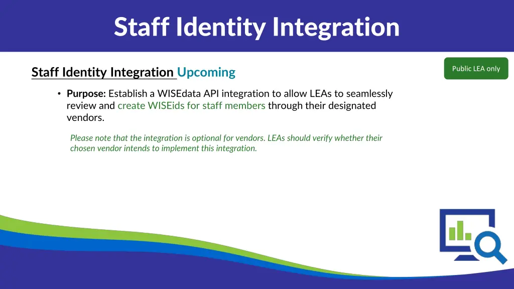 staff identity integration