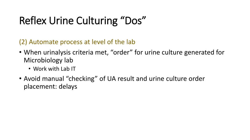 reflex urine culturing dos reflex urine culturing 1