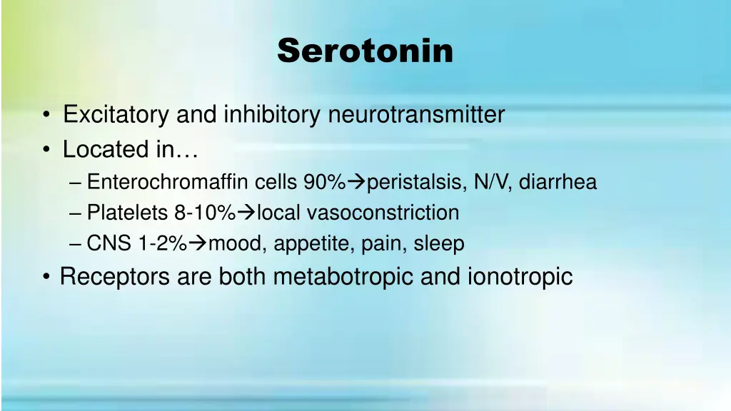 serotonin