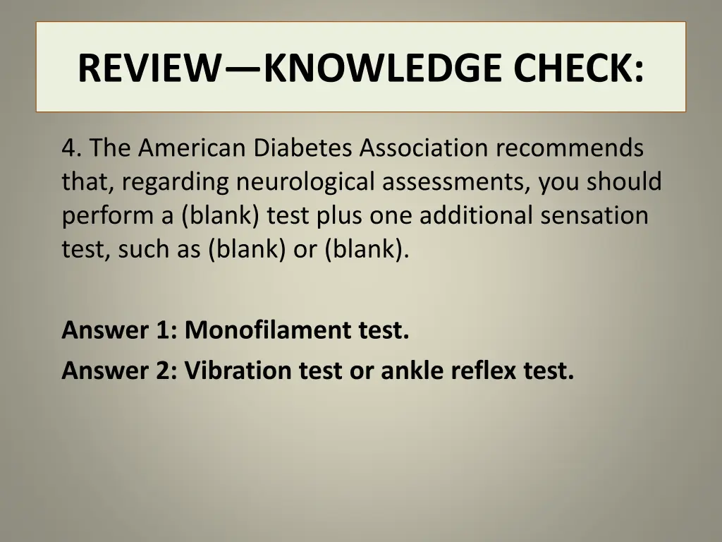 review knowledge check 2