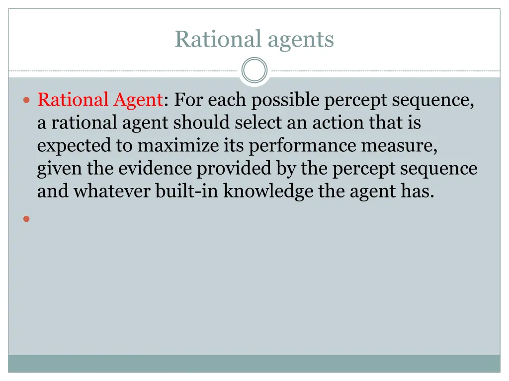 rational agents 1