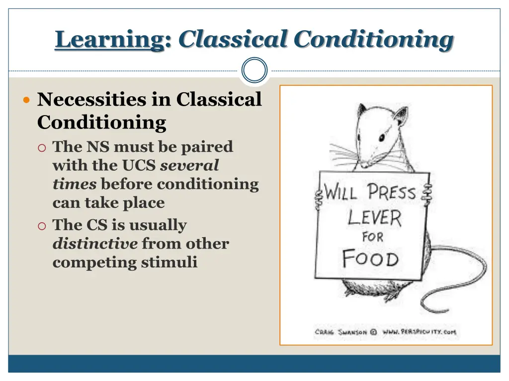 learning classical conditioning 8