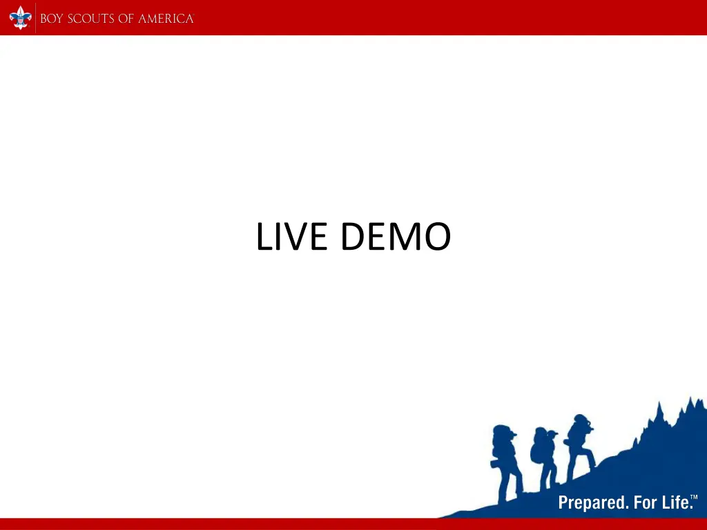 live demo