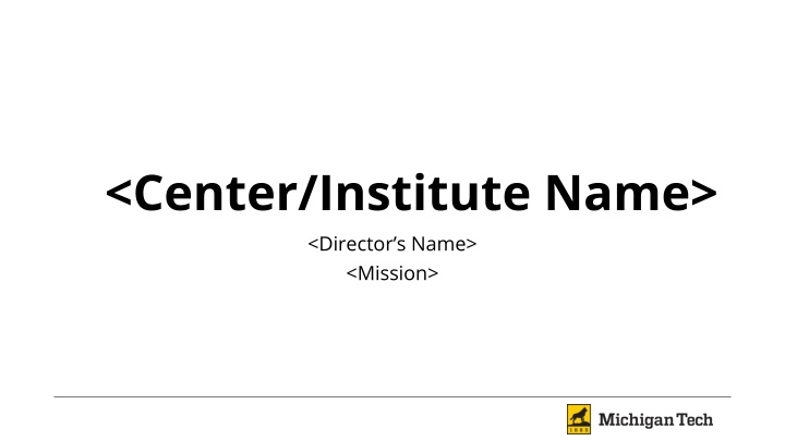 center institute name director s name mission